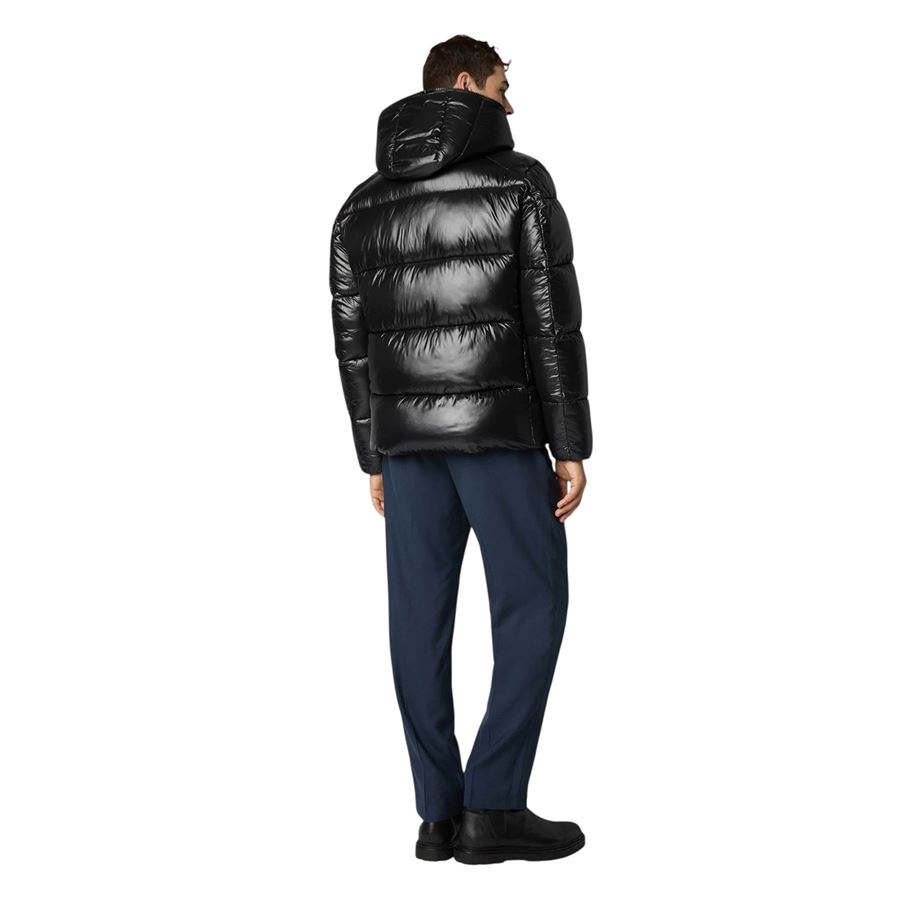 Edgard piumino animal free con cappuccio da uomo Save The Duck | D31280M/LOVE21000
